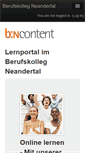 Mobile Screenshot of berufskolleg-mettmann.de